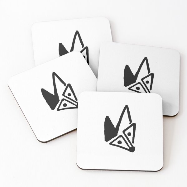 Item preview, Minimalist Fox Head Sketch Logo designed and sold by Mossgiel Rd.