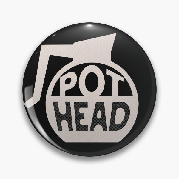 Item preview, Retro Pot Head Funny Coffee Addict Phrase gray designed and sold by TackyTime.