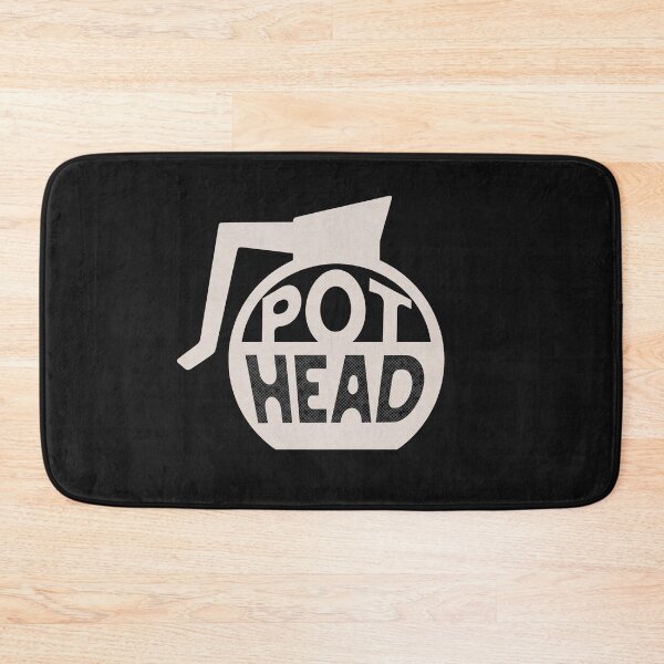 Item preview, Retro Pot Head Funny Coffee Addict Phrase gray designed and sold by TackyTime.