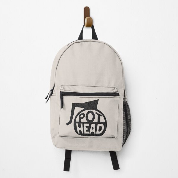 Item preview, Retro Pot Head Funny Coffee Addict Phrase black designed and sold by TackyTime.