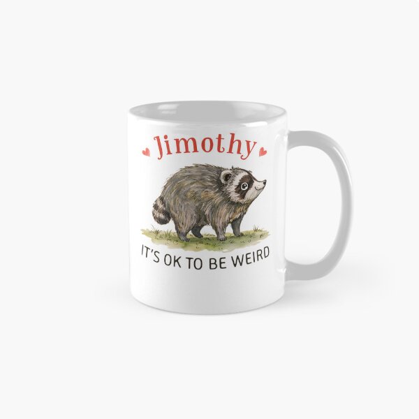 Item preview, Jimothy Viral Raccoon It's ok to Be Weird designed and sold by suhairee-studio.