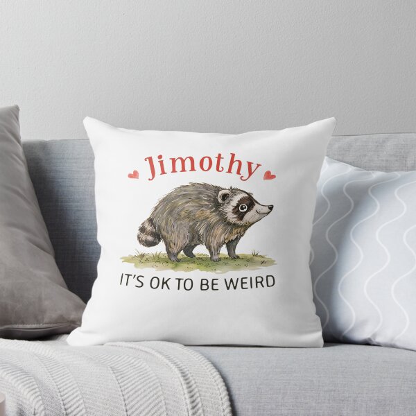 Item preview, Jimothy Viral Raccoon It's ok to Be Weird designed and sold by suhairee-studio.