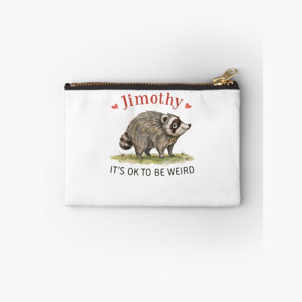Item preview, Jimothy Viral Raccoon It's ok to Be Weird designed and sold by suhairee-studio.