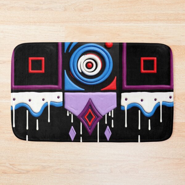 Item preview, geometric flow quartet colorful geometric abstract design designed and sold by SmashingDeals.