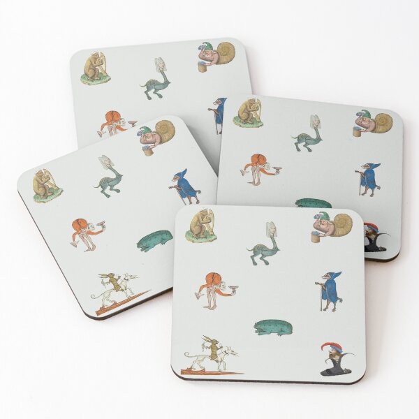 Item preview, weird medieval creatures set 4 designed and sold by mooneko.