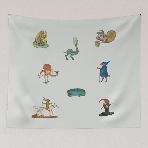 Item preview, weird medieval creatures set 4 designed and sold by mooneko.