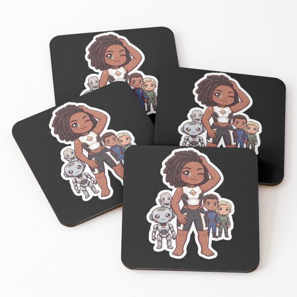Item preview, Marvels Monica Rambeau Chibi designed and sold by MattBStickers.