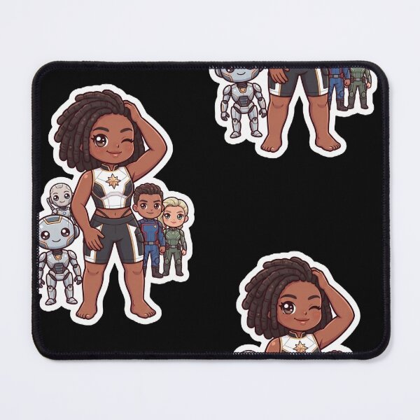 Item preview, Marvels Monica Rambeau Chibi designed and sold by MattBStickers.