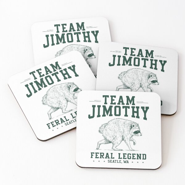 Item preview, Team Jimothy Feral Legend Raccoon Lover designed and sold by suhairee-studio.