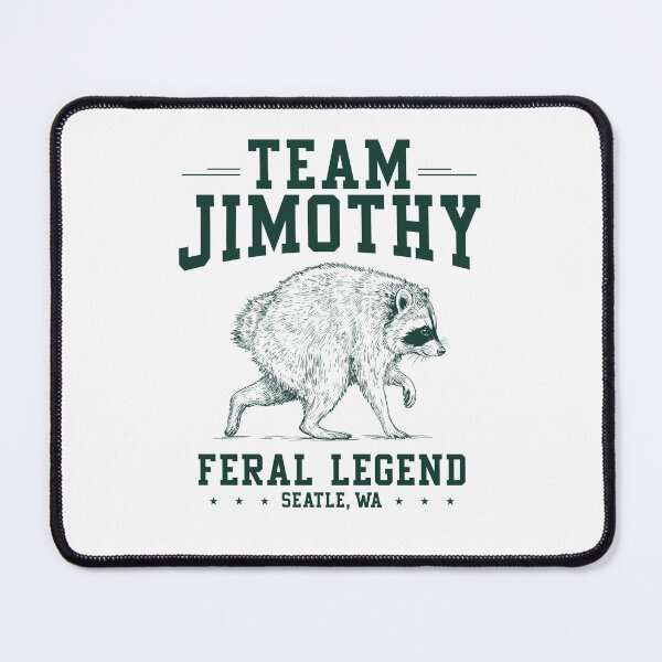 Item preview, Team Jimothy Feral Legend Raccoon Lover designed and sold by suhairee-studio.