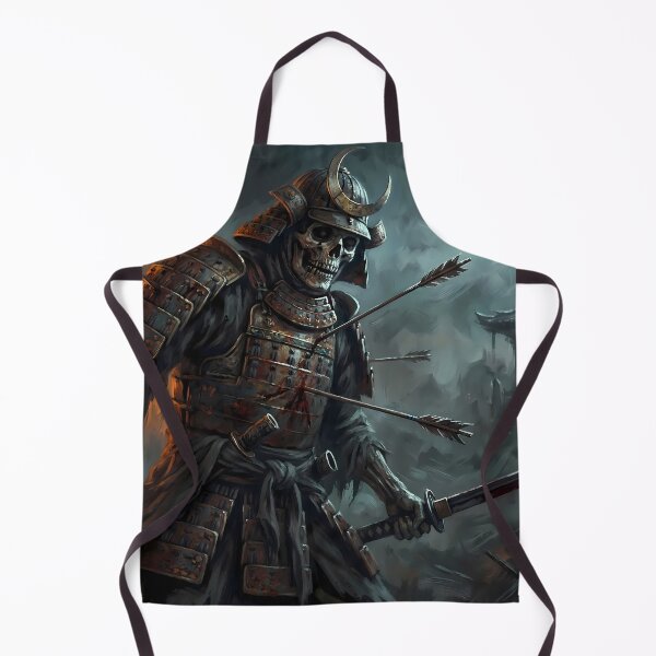 Item preview, Undead Skeleton Samurai Dark Fantasy Art designed and sold by GalleryBrisArt.