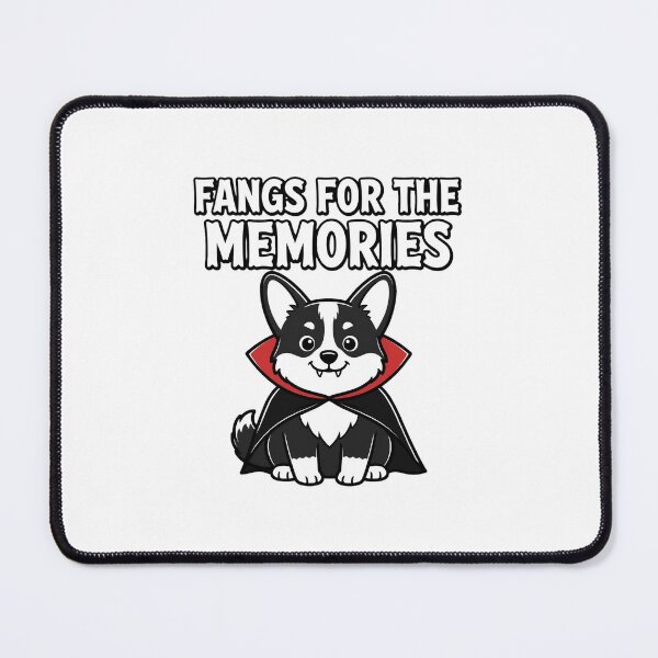 Item preview, Fangs For The Memories Corgi Vampire Halloween Funny designed and sold by KnrNazimTHRE4DS.