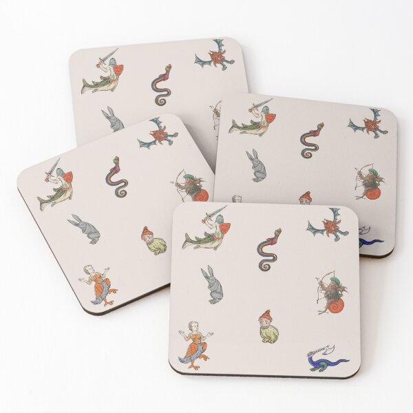 Item preview, weird medieval creatures set 5 designed and sold by mooneko.