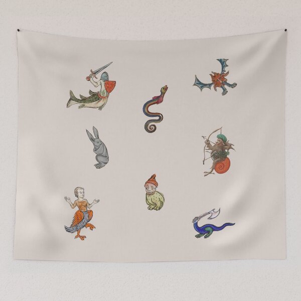 Item preview, weird medieval creatures set 5 designed and sold by mooneko.
