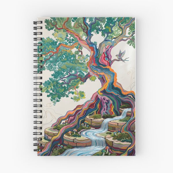 Item preview, Vibrant Tree and Flowing Stream designed and sold by Robriddle.
