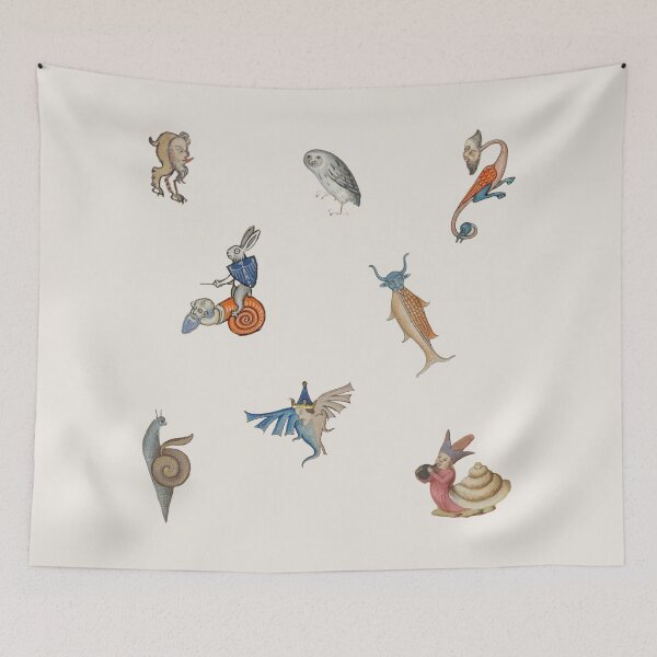 Item preview, weird medieval creatures set 6 designed and sold by mooneko.
