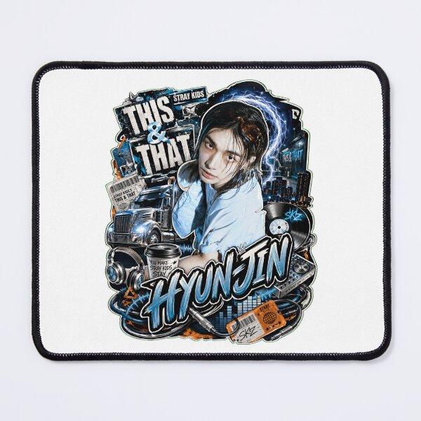 Item preview, Stray Kids Hyunjin This and That Retro Futuristic Tunnel Art designed and sold by Valeree Store.
