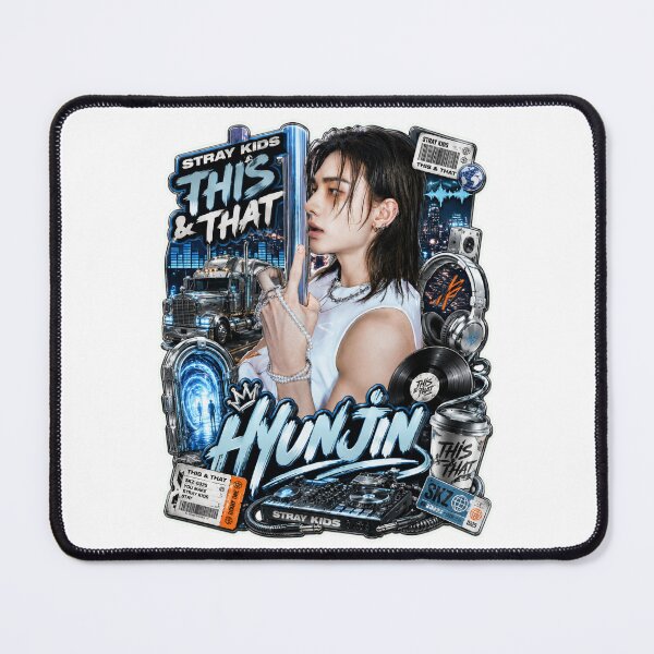 Item preview, Hyunjin Stray Kids This and That Cyber Prince Metallic Poster designed and sold by Valeree Store.
