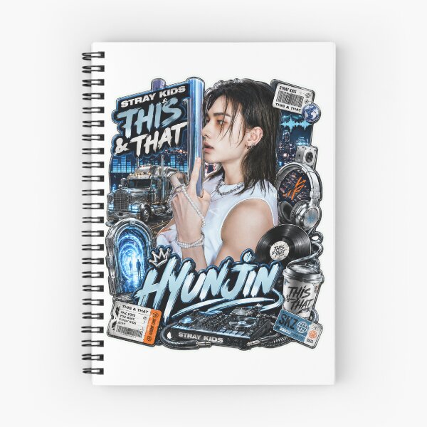 Item preview, Hyunjin Stray Kids This and That Cyber Prince Metallic Poster designed and sold by Valeree Store.