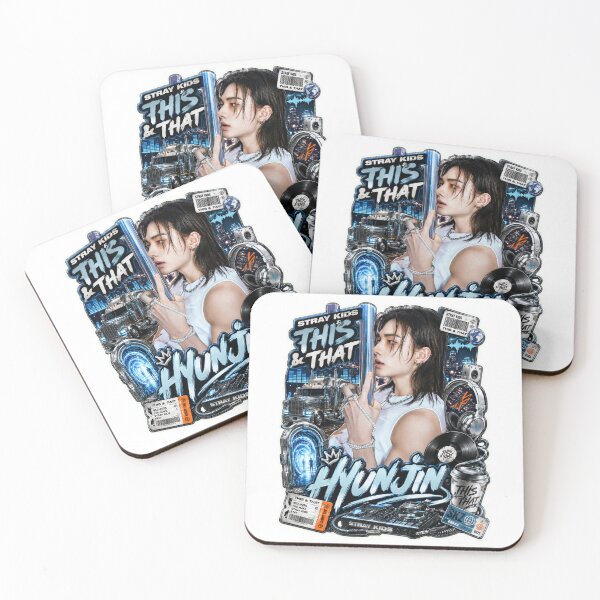 Item preview, Hyunjin Stray Kids This and That Cyber Prince Metallic Poster designed and sold by Valeree Store.