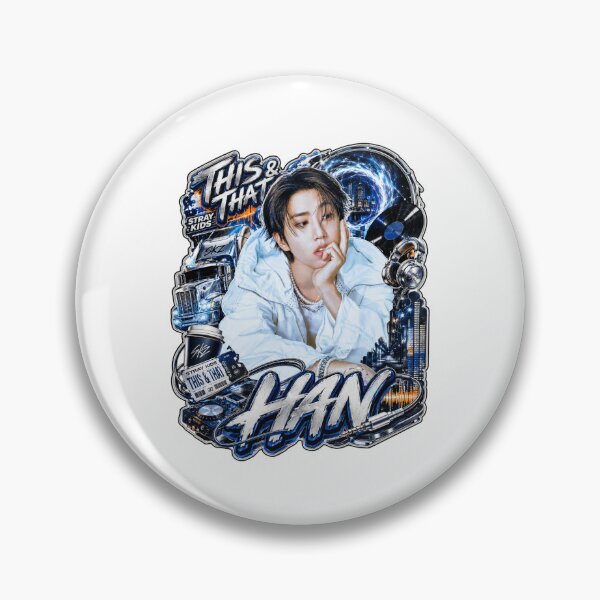 Item preview, Stray Kids Han Jisung Esto y aquello Gráfico del túnel cibernético Y2K designed and sold by Valeree Store.