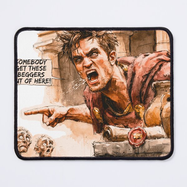 Item preview, The Odyssey, angry Greek Suiter t-shirt designed and sold by KreativKulture.