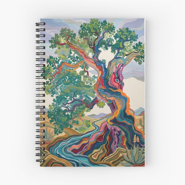 Item preview, Vibrant Colorful Tree in Desert designed and sold by Robriddle.