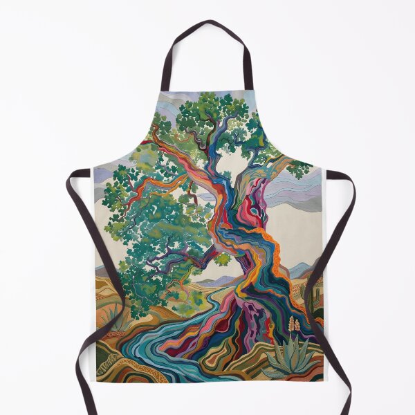 Item preview, Vibrant Colorful Tree in Desert designed and sold by Robriddle.