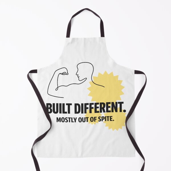 Item preview, Funny Gym Motivation Quote - Built Different Spite designed and sold by RunningWhiskers.