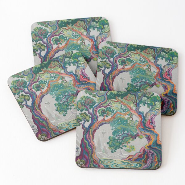 Item preview, Colorful Enchanted Forest designed and sold by Robriddle.
