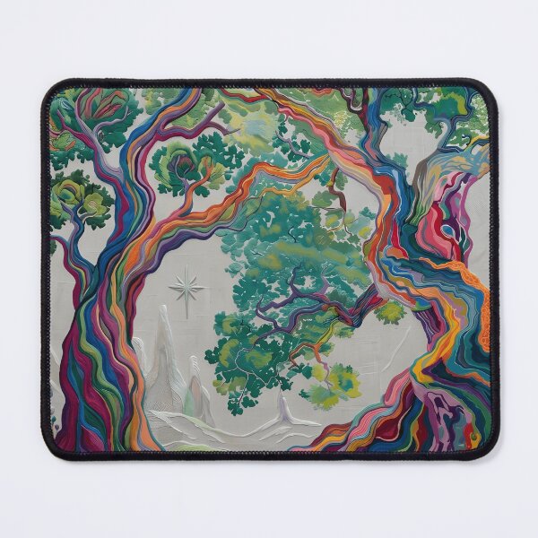 Item preview, Colorful Enchanted Forest designed and sold by Robriddle.