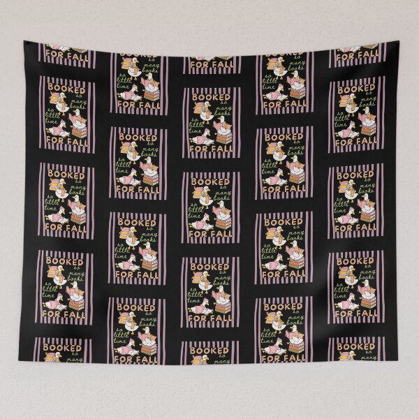 Item preview, Booked For Fall, Book Lover, Cute Silly Goose Reading Books, Bookish designed and sold by Forevermore.