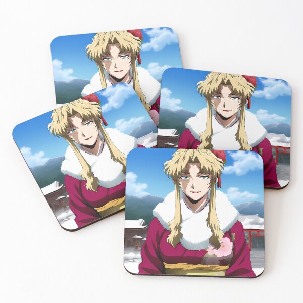 Item preview, Balalaika Black Lagoon Winter Kimono Shrine Calm designed and sold by BrianRayan.