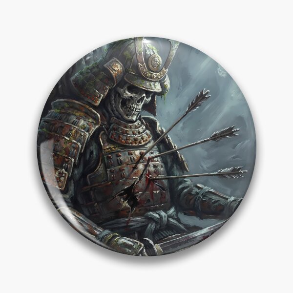 Item preview, Undead Skeleton Samurai Dark Fantasy Art designed and sold by GalleryBrisArt.