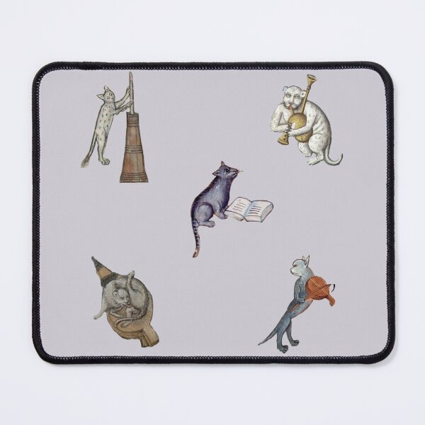 Item preview, medieval cats set 3 designed and sold by mooneko.