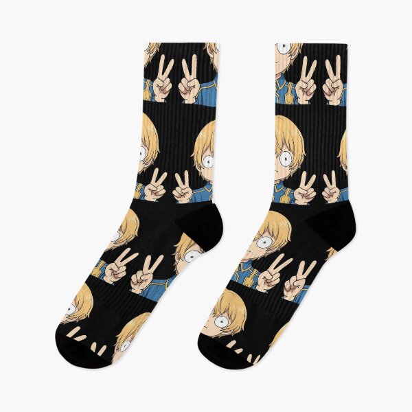Item preview, Eugeo Sword Art Online Blue Uniform Funny Peace Pose designed and sold by earlobejerk.