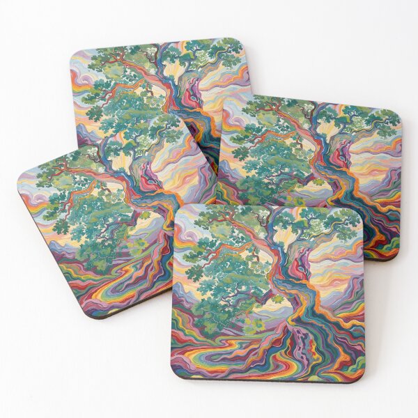 Item preview, Vibrant Swirling Tree designed and sold by Robriddle.
