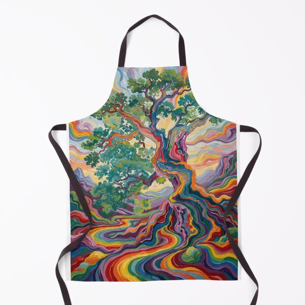Item preview, Vibrant Swirling Tree designed and sold by Robriddle.