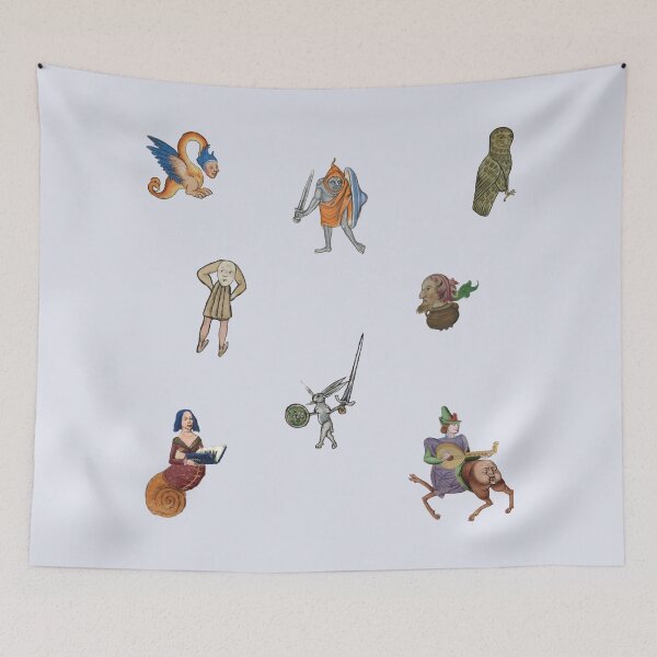 Item preview, weird medieval creatures set 7 designed and sold by mooneko.