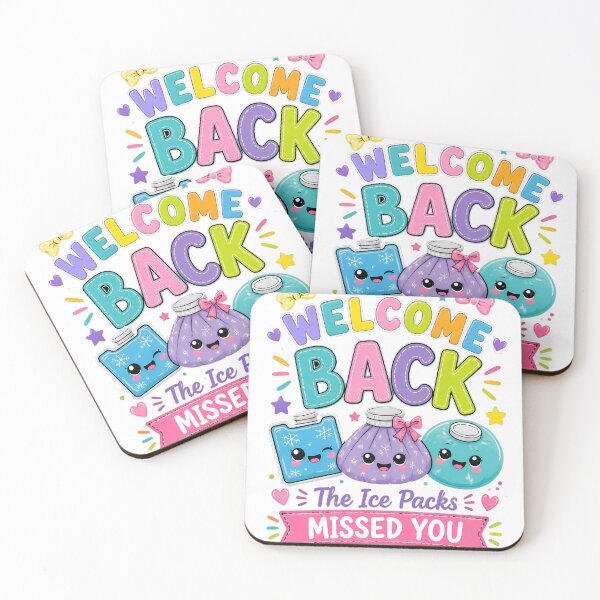 Item preview, Welcome Back From the School Nurse Ice Packs designed and sold by KireVeronica.