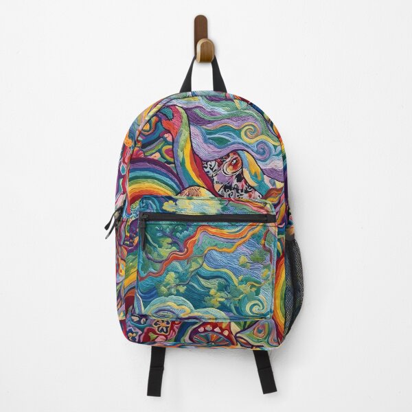 Item preview, Vibrant Psychedelic Tree and Mushrooms designed and sold by Robriddle.