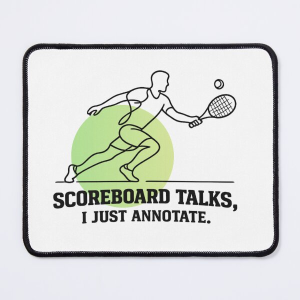 Item preview, Smart Sports Trash Talk - Scoreboard Talks Annotate Graphic designed and sold by RunningWhiskers.