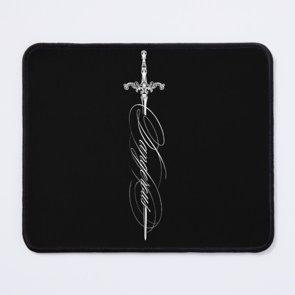 Item preview, Elegant Sword White Script designed and sold by BaddieNz.