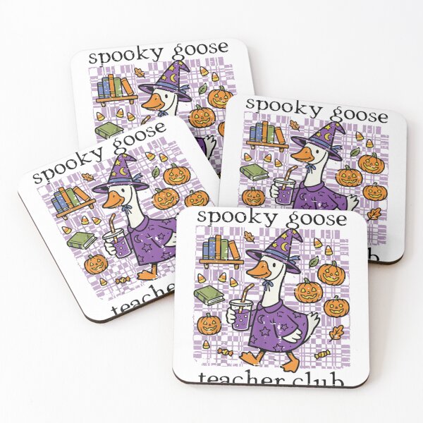 Item preview, Spooky Goose Teacher Club Cute Halloween School Autumn Classroom Design designed and sold by Phil Ben.
