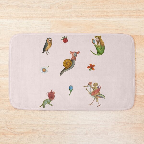 Item preview, whimsical medieval creatures - garden edition sticker pack designed and sold by mooneko.