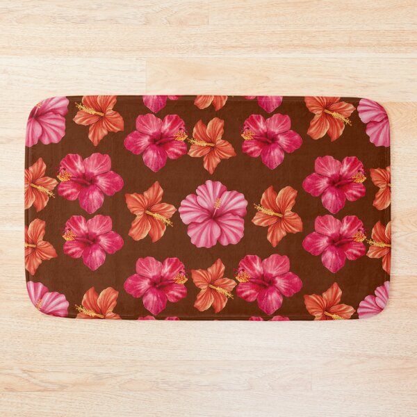 Item preview, Tropical Pink Hibiscus Floral | Vibrant Summer Pattern designed and sold by ​Jyoti Digital Artist.