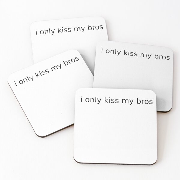 Item preview, i kiss my bros designed and sold by funnygothclown.
