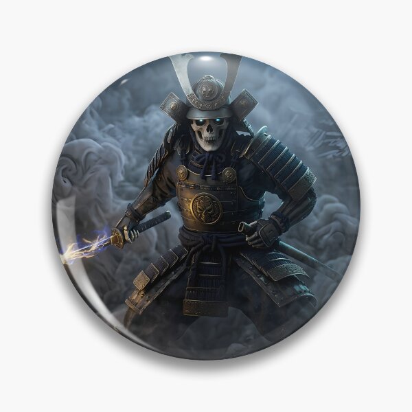 Item preview, Undead Skeleton Samurai Dark Fantasy Art designed and sold by GalleryBrisArt.