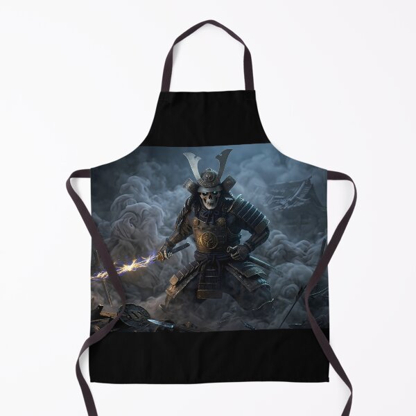 Item preview, Undead Skeleton Samurai Dark Fantasy Art designed and sold by GalleryBrisArt.