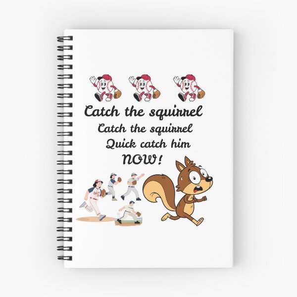 Item preview, Viral Funny Baseball Squirrel Chase " CATCH THE SQUIRREL" Design designed and sold by MKTreasures.